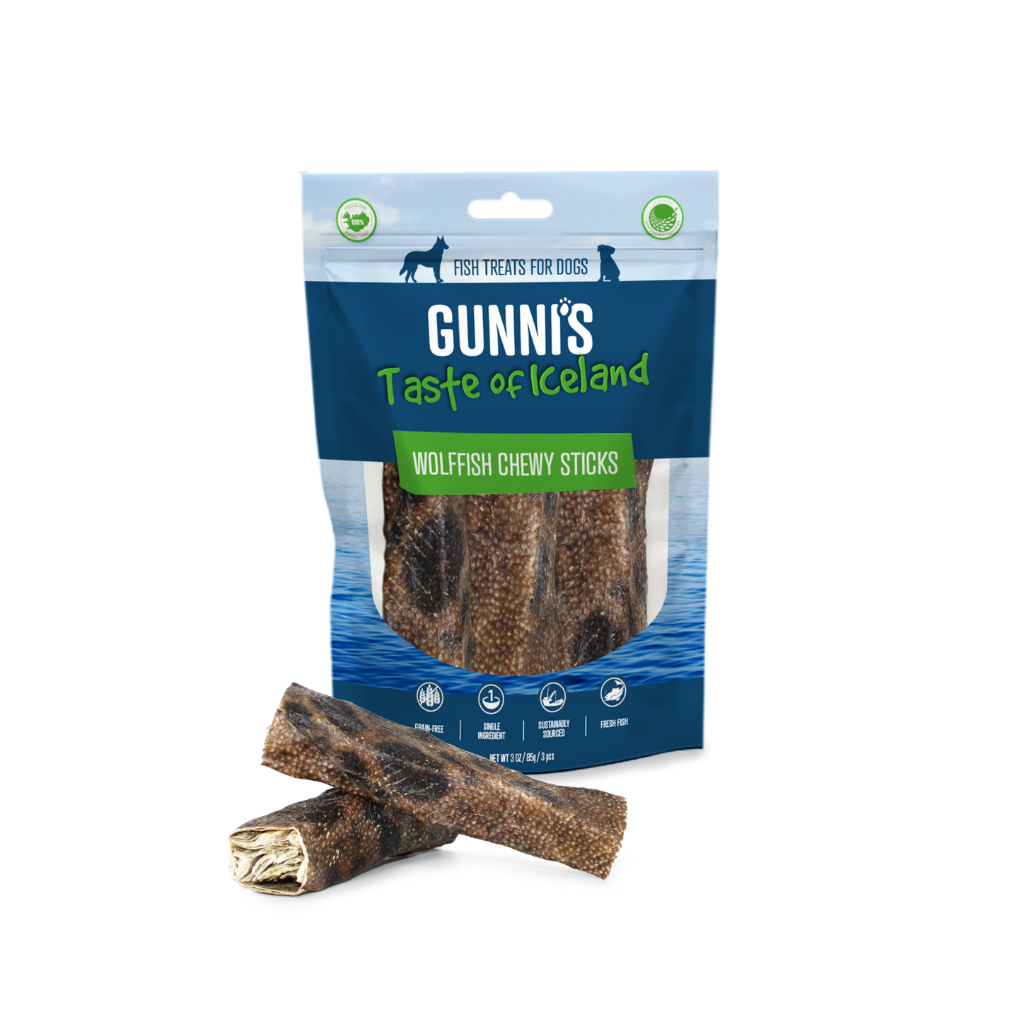 Wolffish Chewy Sticks