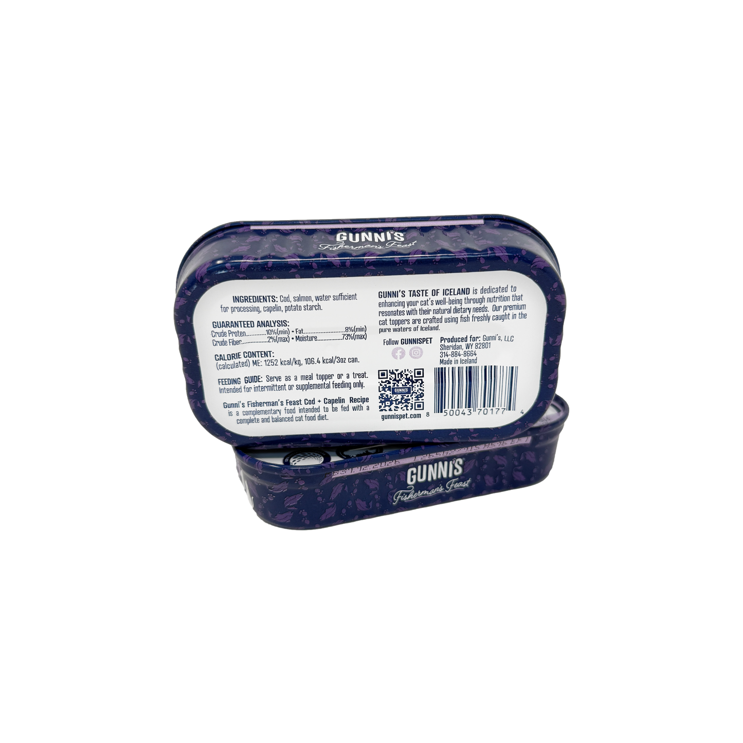 Cod + Capelin Recipe with Kelp | Pack of 12