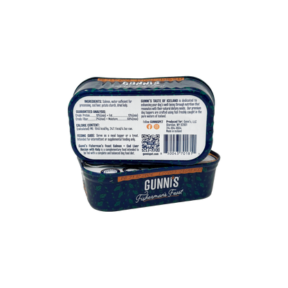 Salmon + Cod Liver Recipe with Kelp | Pack of 12